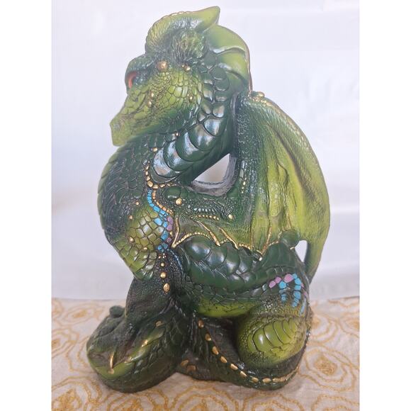 Windstone Editions Adult Dragon by M. Peña ©1986 – North Hollywood Green - Picture 3 of 9
